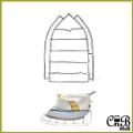 Hot Iron Stand Silver Iron Holder Iron Board Stainless Steel Hard Wire. 