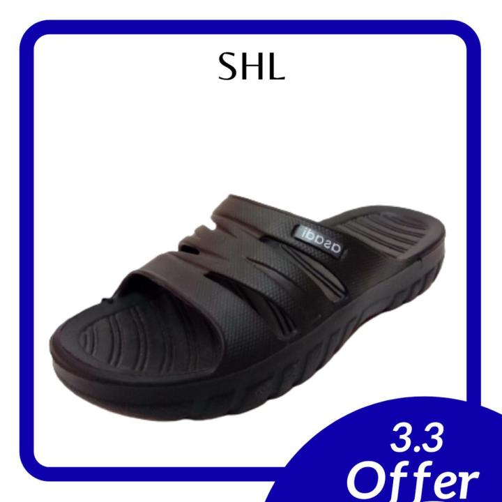 【Extra Size Asadi MJA1266 Water Resistant Slip on Sandal Slippers Unisex-EU38-43(2 color available)