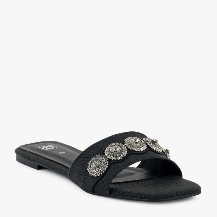 ECS Eclipse Charm Flat Slippers For Women