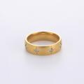 Cazador Classic Clear Zircon Jewelry Rings Women Men Stainless Steel Couple Finger Rings Luxury Wedding Engagement Jewelry Gift. 