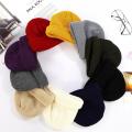 【Innovative】 UniMen Women Beanie Hat Winter Warm Ribbed Popular Korean Hip-Hop Wool Hat.