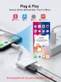 [Apple MFi Certified] Lightning to HDMI Digital AV Adapter,1080P Video & Audio Sync Screen Converter AV Adapter with Charging Port for iPhone HDMI Converter to HD TV/Projector/Monitor Support All iOS. 
