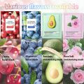 Pack of 12/24 Face Facial Mask,  Natural Skincare Spa Facial Mask Set for Teen Girls - Moisturizing, Hydrate, Face Mask Sheet Nourishing, Cleansing, Soothe (Random Flavors). 