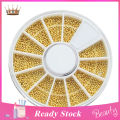 Nail Art Bead Multi-use Silver Nail Art Beads Wheel. 