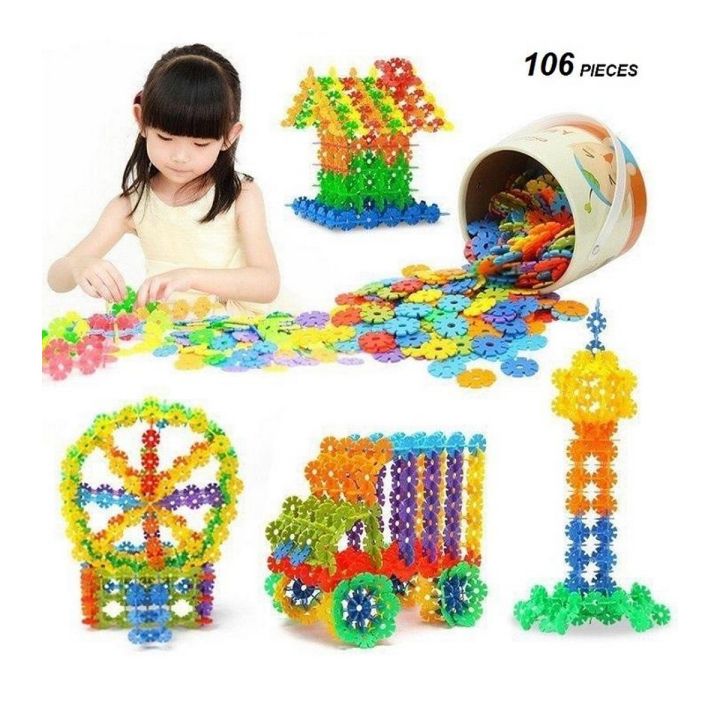 Assembly Blocks / Magic Building Kit - Colourful Plastic Building ...