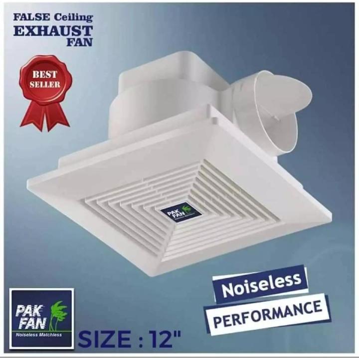 Pak Fan Ceiling Blower/Exhaust Fan Size 12 Inch Pure Copper Wire