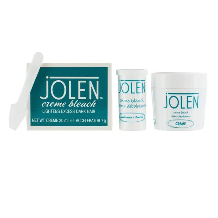 Jolen Creme Bleach For Facial Hair Lightening All Hair Types & Colors