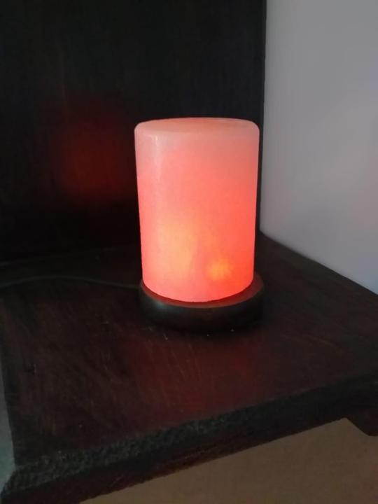 USB Salt Lamp Cylinder Shaped