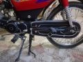 Engine+Chain cover full wrap sticker kit for all 70cc bikes with exact size, matt black, other colors also avlbl on demand. 