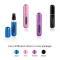 New Stylish Perfume Bottle, Refillable Perfume Atomizer Mini Perfume Bottles Travel Fragrance Empty Spray Bottle, Fits In Your Purse, Pocket or Luggage (1PC). 