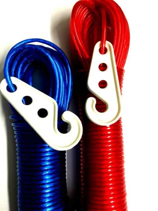 Cloth Covered Rope HTS 20 Meters Strong Wet Cloth Laundry Rope Coated Metal Cloth Drying ...