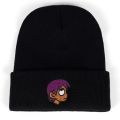 new Embroidery LIL UZI VERT winter Hat Fashion The Rapper warm Cap Hip Hop Women Men Black Beanies Skullies Bone Garros. 