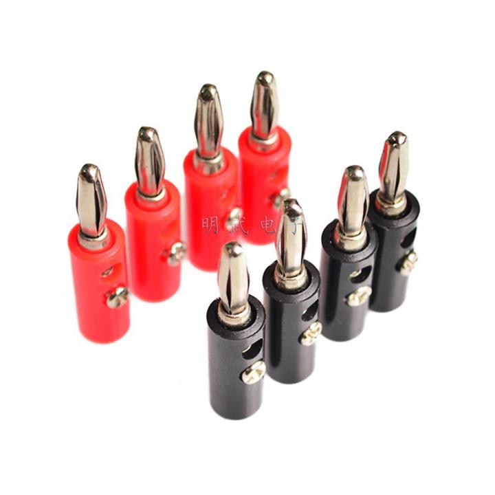 4MM amplifier with set screw and superimposed jack, banana plug, 4 ...