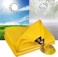 100% WATERPROOF ,PLASTIC ,KOREAN ,HEAVY DUTY ,TARPAL ,180 gsm ,YELLOW COLOR ,USED FOR SUNSHADE AND OTHER OUTDOOR ACTIVITIES.. 