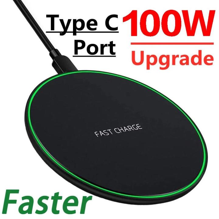 KEPHE USB C Fast 100W Wireless Charger For Huawei P30 Pro Xiaomi Mi 9 Samsung S10 S9 10W Quick Charge for iPhone 11 XS XR X 8