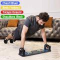 9 in 1 Push Up Board Foldable Push-up Stands Collapsible Strength Training for Gym Body Building Fitness Exercise Home Equipment. 