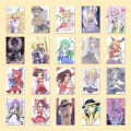100pcs Touhou Project Fumo Stickers Artistic Illustration Cartoon Pattern Reimu Cirno Yuyuko Koishi Satori DIY Graffiti Decals. 
