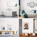 3D Foam Brick Wall Tiles, Self-Adhesive Rubber Mosaic Stickers, Waterproof, Moisture-Proof, Anti-Collision, for Home Decor, Living Room, Bathroom, Kitchen Size 70x77Cm. 