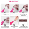 Electric Drill Nail File Acrylic Art File Manicure Pedicure Portable Machine Kit. 
