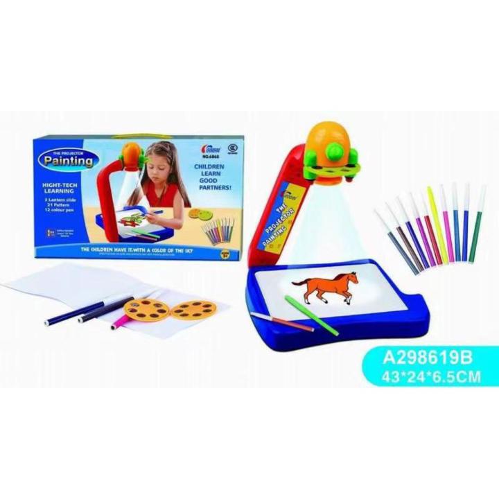 Kids Projector Painting Drawing Activity Toy