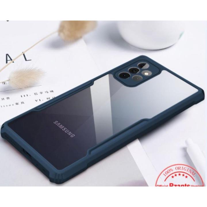 Samsung Galaxy A72 New IPAKY Case PC + TPU Ultra-Thin Hybrid Hard Protect Case Shock Absorption Back Transparent Clear Bumper Cover