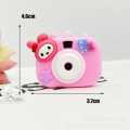 Cute Camera Lovely Keychain silicon material high quality beatiuful keychain for kids, girls, bags. 