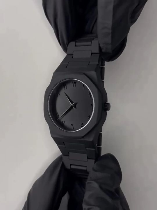 Black Aura Arabic Watch