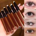 6 Colors Exquisite Eyeshadow Stick Flash Multi-use Eyeshadow Pencil Brightening Pearlescent Silkworm Pen Waterproof Glitter Makeup. 