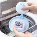 Laundry Clean Mesh Ball Hair Catcher Mesh Pouch Dirty Fiber Collector Reusable Washing Machine Laundry Filter Bag / Flower Shaped. 