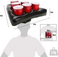 Original Official Hat Pong | Original Bear Pong Game | Premium Quality | 2 Inflatable Hats | 12 Red Cups | 2 Balls | Drinking Game | Party Game | Home Party | OriginalCup UK IMPORT. 