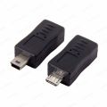 【NEW】 Mini USB To Micro USB Adapter Mini USB Female To Micro USB Male Convert USB Type B Micro To USB Type B Mini - Cable Connector. 