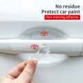 Toyota Transparent Car Door Handle Protector 8pcs. 