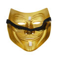 V For Vendetta Anonymous Mask- Golden Edition. 