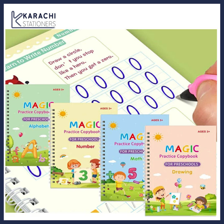 Sank%20Magic%20Practice%20Copybook(4%20BOOKS+10%20INK%20REFILL)%20KS%20Pack%20Of%204%20Sank%20Magic%20Practice%20Copybook%20(4%20BOOKS%20+%201%20PEN%20+%2010%20REFILL)%20%7C%20Learning%20Workbook%20for%20Coloring,%20Drawing%20&%20Sketching%20-%20Image%208