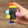 5pcs/Lot Multifunctional Silicone Thimbles Hollowed Out Breathable Protective Finger Sleeve DIY Crafts Sewing Accessories. 