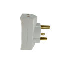 Round 3 Pin Multi Plug & Socket 15amp White - Brand Quality. 