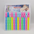 MUSICAL INSTRUMENT BEAUTIFUL CLARINET IN MULTICOLOR PACK OF 12. 