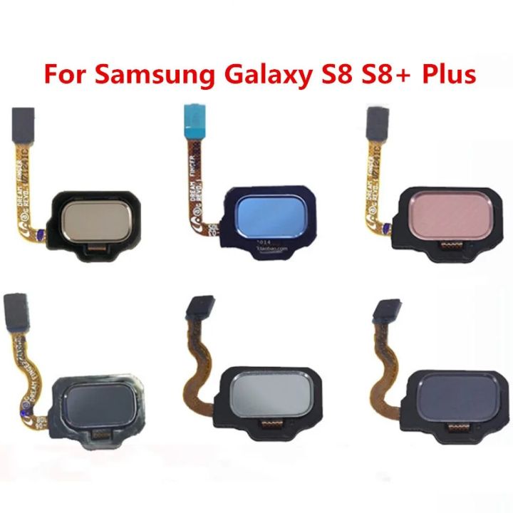 1pcs Original Fingerprint Sensor Flex Cable For Samsung Galaxy S8 S8+ S8 Plus SM-G950 G950F SM-G955 G955F Touch ID Replacement