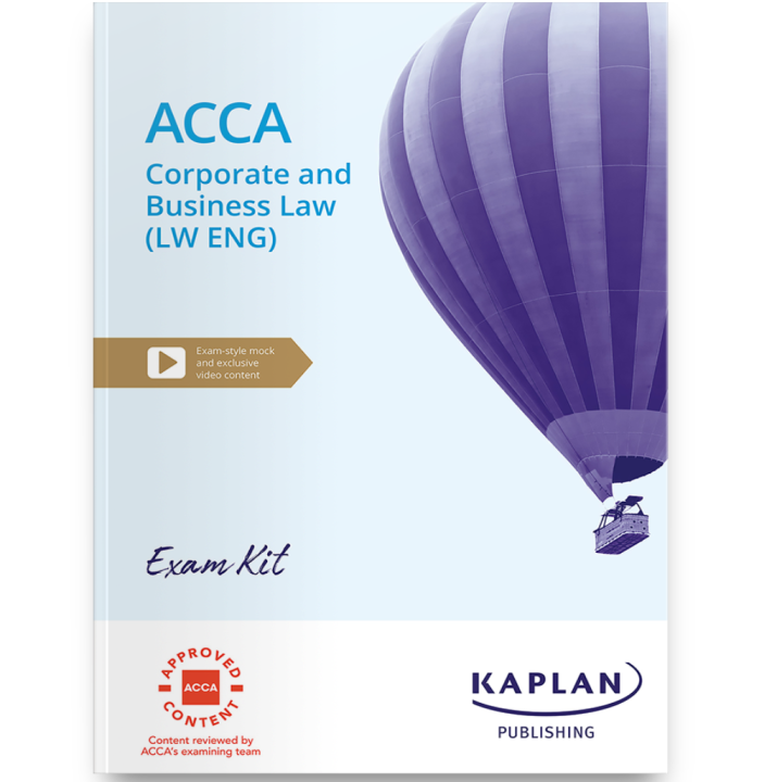 ACCA Corporate & Business Law England (LW) Exam Kit f4