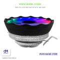 TISHRIC CPU Cooler Cooling Fan 120mm RGB 3Pin PWM Intel LGA 1700 1200 1150 1151 X79 E5 AMD AM3 AM4 X99 Processor Cooler PC Fan. 