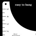 2 Pack T Shirt Ruler Guide T Shirt Alignment Tool T-Shirt Vinyl Guide for DIY Vinyl - T-Shirt Centering Tool. 
