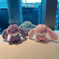 Cute Stitch Doll Couple Bag Pendant Plush Toy Rag Doll Keychain Doll Pendant. 