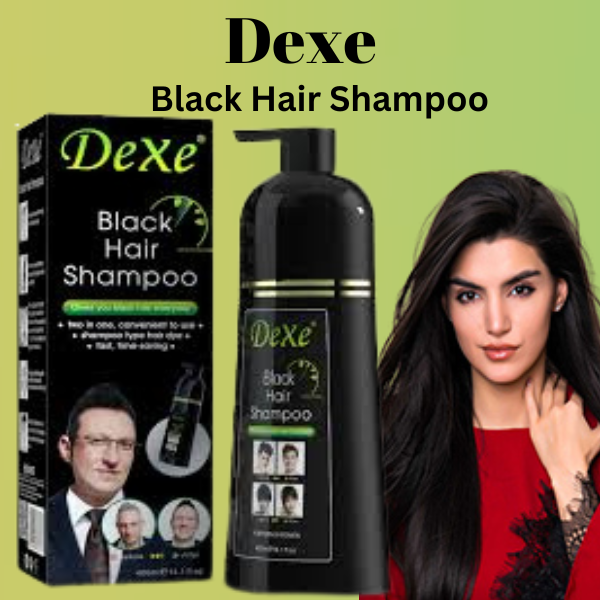 Dexe-black hair colour shampoo