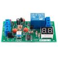 JK12-A 12V Time Adjustable Relay Module with LED Digital Tube Display Countdown Single Chip Relay. 