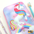 Cute unicorn pencil case Kawaii pencil case Creative school supplies stationery | Cute stationary items for girls | Cute stationary items for girls. 