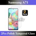 2Pcs Samsung A71 Tempered Glass Screen Protector Polish Glass For Samsung A71. 