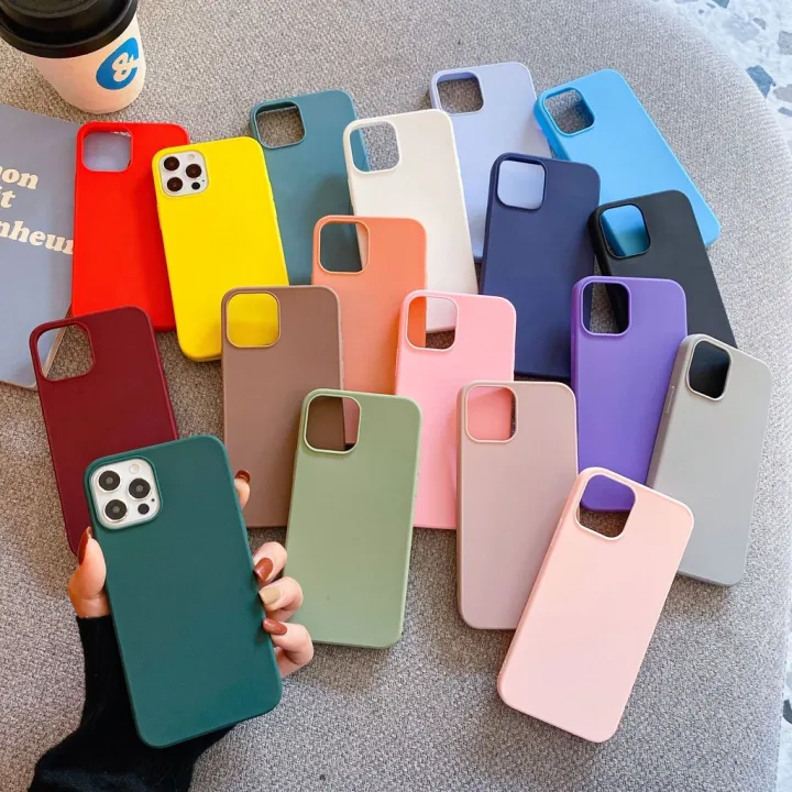 Taoyunxi%20Candy%20Colors%20Case%20iPhone%2011%2012%20Pro%20Max%206%207%20Plus%20XR%20XS%20XS%20MAX%20SE%202020%20Liquid%20Silcone%20Phone%20Case%20-%20Image%209