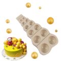 Balls Silicone Fondant And Chocolate Mold 12 Cavity. 