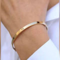 Golden Trending Kara (Hand Bracelet) for Men. 
