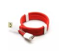 OnePlus Original DASH Fast Type-C Cable 4A/6A USB Data Sync Charging Cord for OnePlus Devices. 